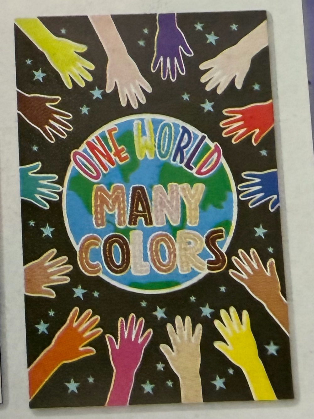 Mini Poster Set Package of 4 Brighten Your Day Inclusivity Brand New Sealed - Picture 4 of 6